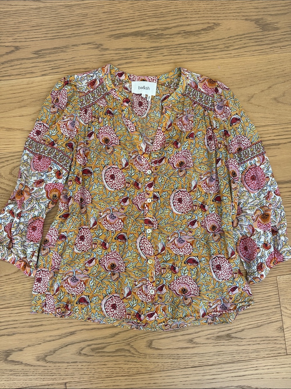 Ba&sh colorful blouse